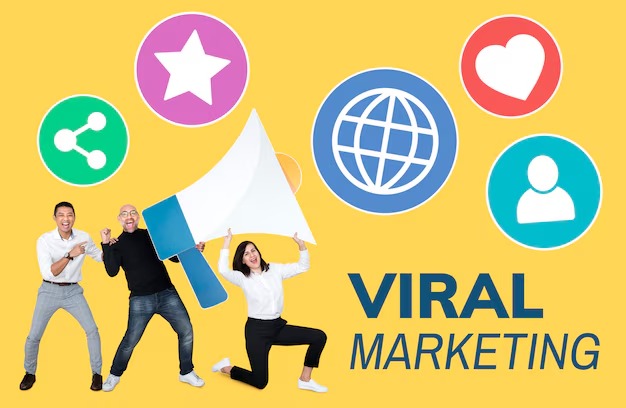 Infographic on viral marketing strategies to increase website traffic and engagement